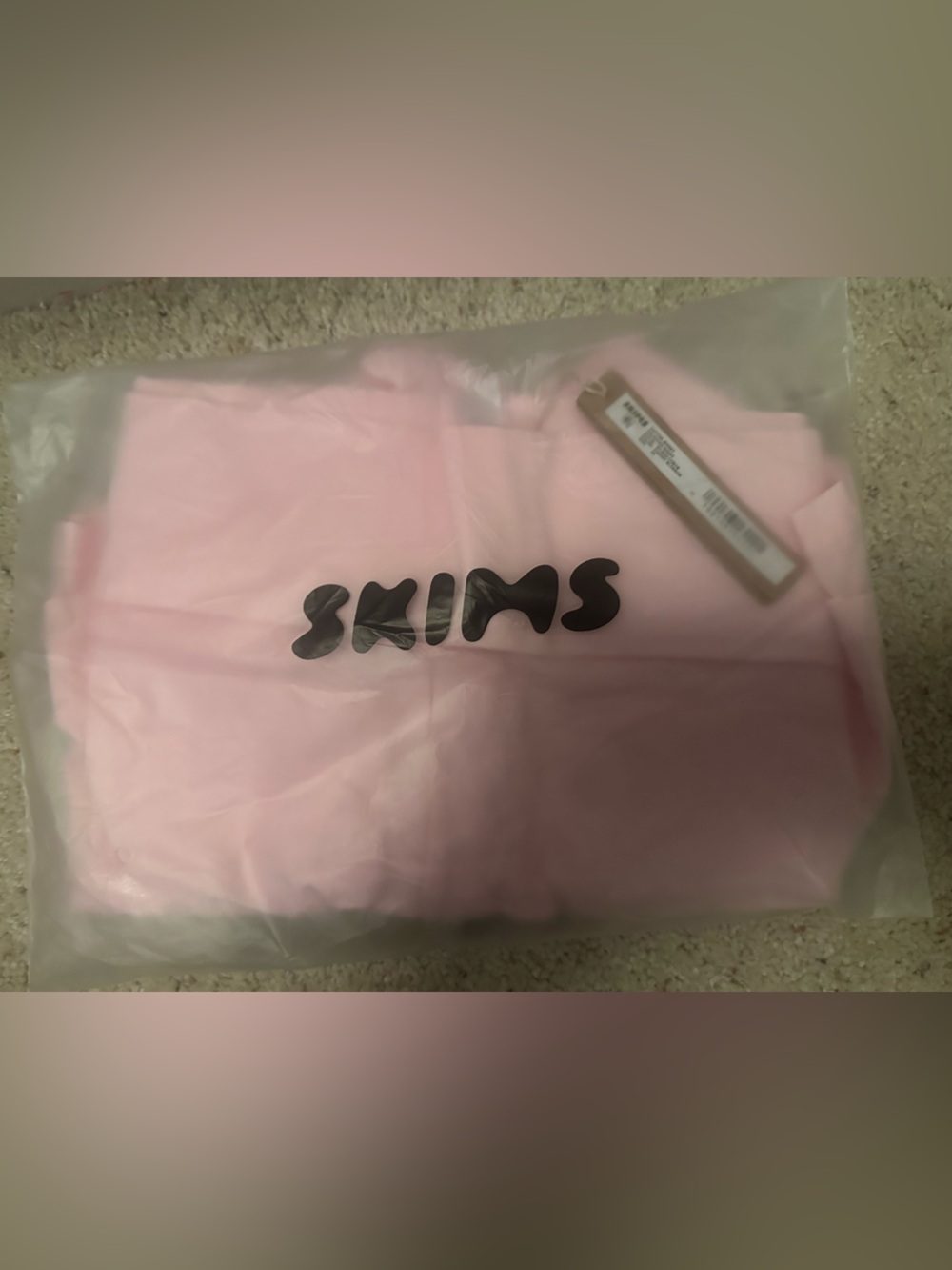 NWT SKIMS Temporary Shade Cherry Blossom Pink Fold-Over Shorts in 2X
